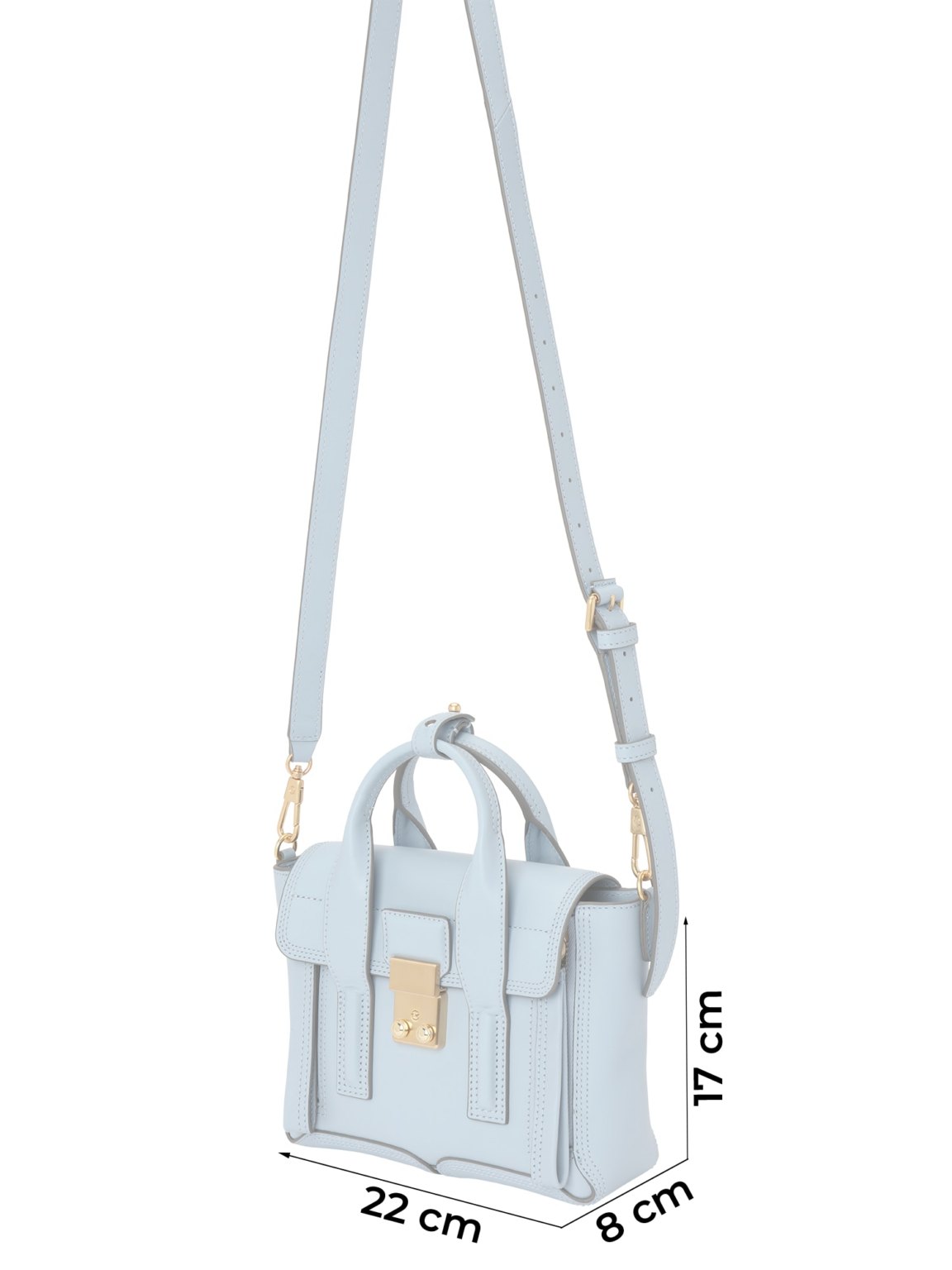 3.1 Phillip Lim Poșete 'PASHLI'  albastru deschis