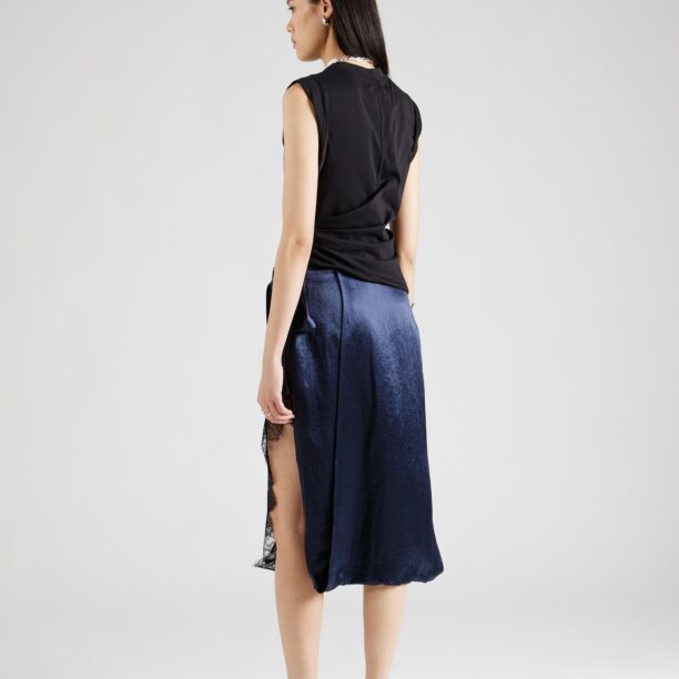 3.1 Phillip Lim Rochie 'ENDLESS LOOP'  albastru închis / negru preţ