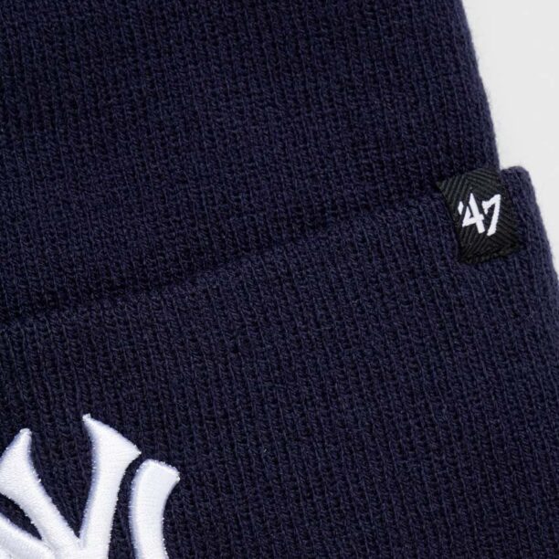 47brand caciula MLB New York Yankees Haymaker culoarea albastru marin preţ