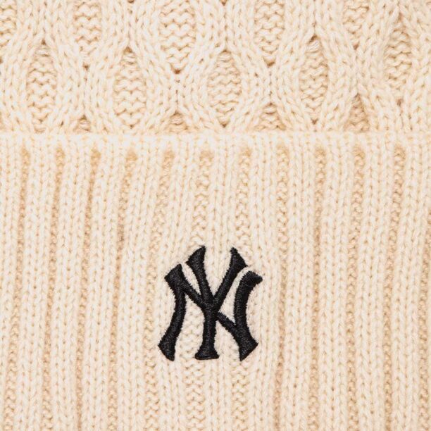 47brand caciula MLB New York Yankees culoarea bej preţ