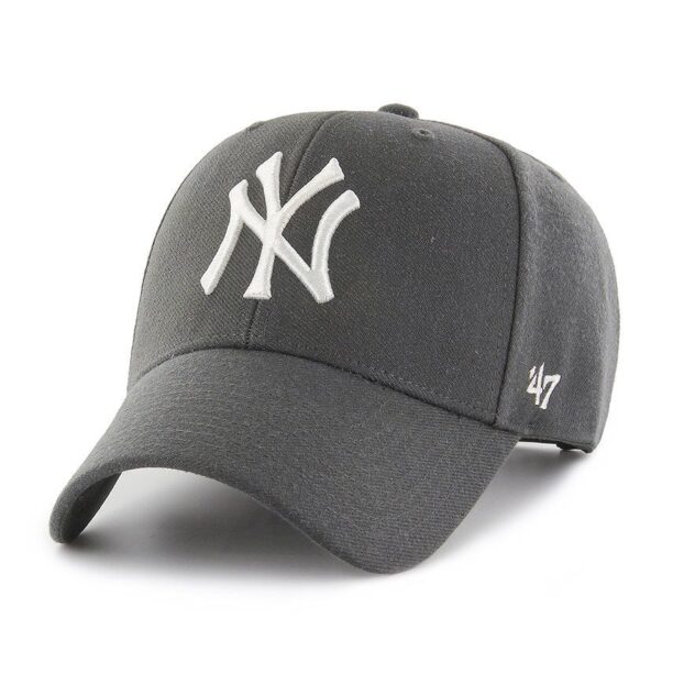 47brand căciulă MLB New York Yankees culoarea gri