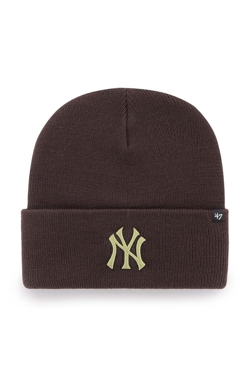 47brand caciula MLB New York Yankees culoarea maro