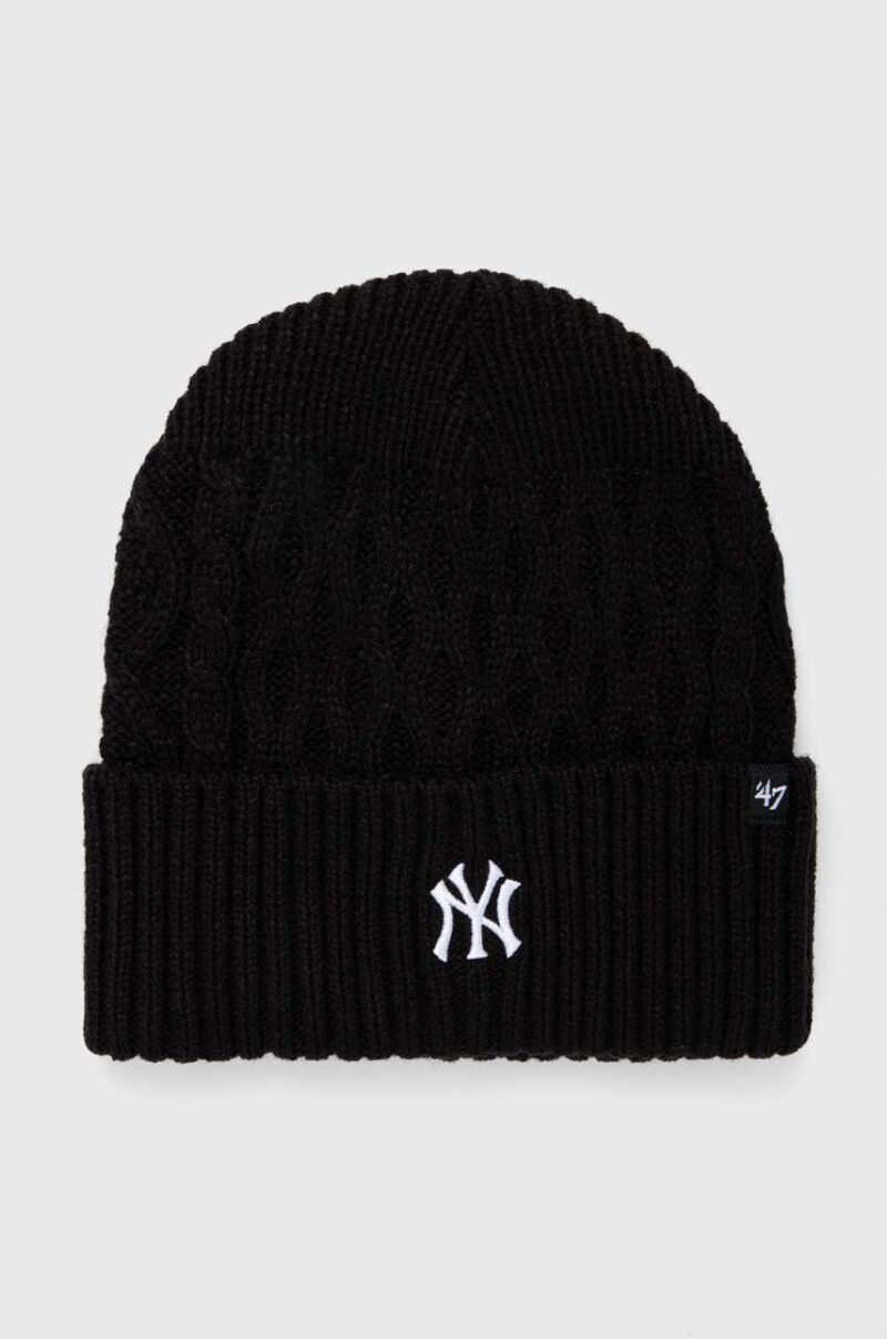 47brand caciula MLB New York Yankees culoarea negru