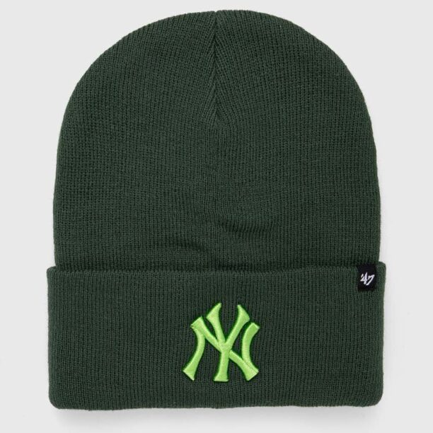 47brand caciula MLB New York Yankees culoarea verde