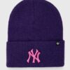 47brand caciula MLB New York Yankees culoarea violet