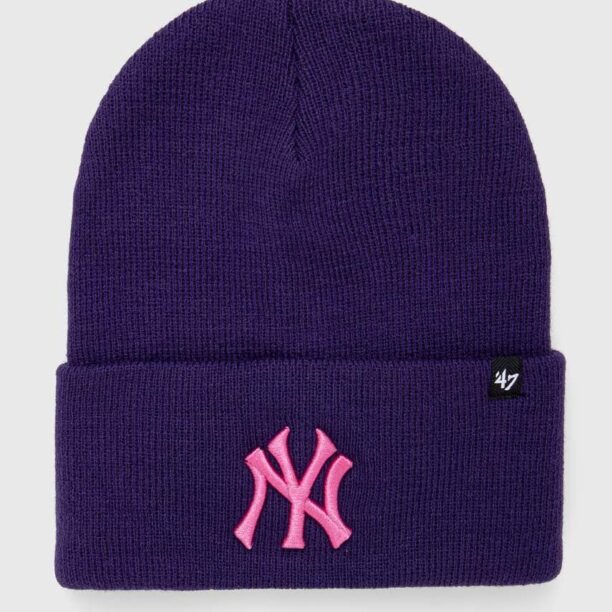 47brand caciula MLB New York Yankees culoarea violet