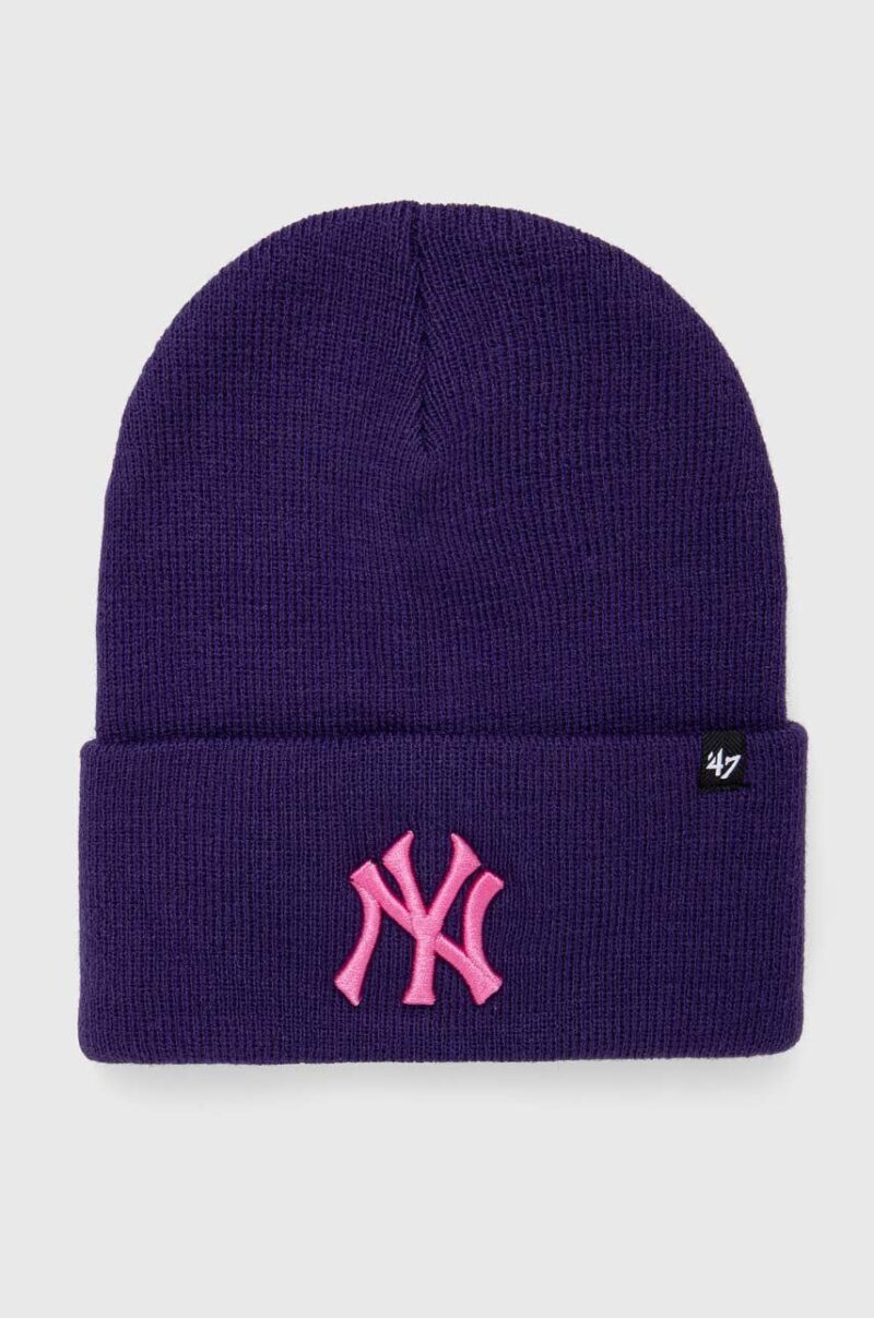 47brand caciula MLB New York Yankees culoarea violet