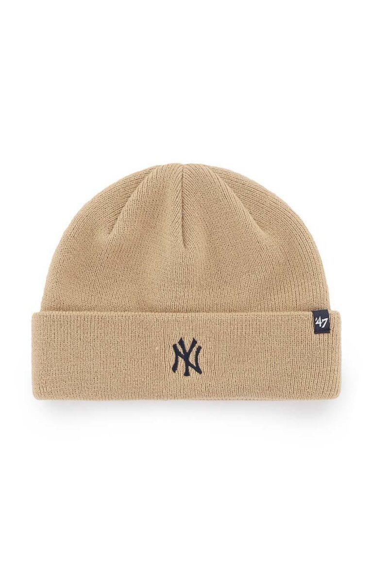 47brand caciula Mlb New York Yankees culoarea bej