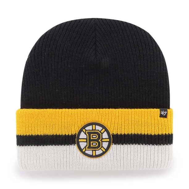 47brand caciula NHL Boston Bruins culoarea negru