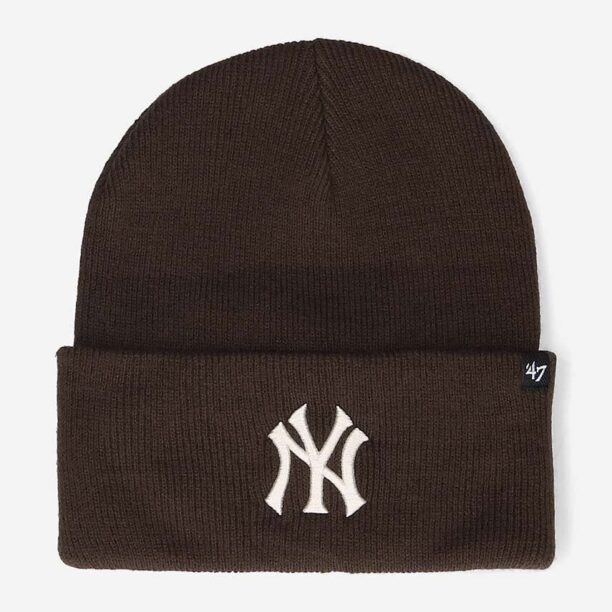 47brand caciula New York Yankees Haymak culoarea maro