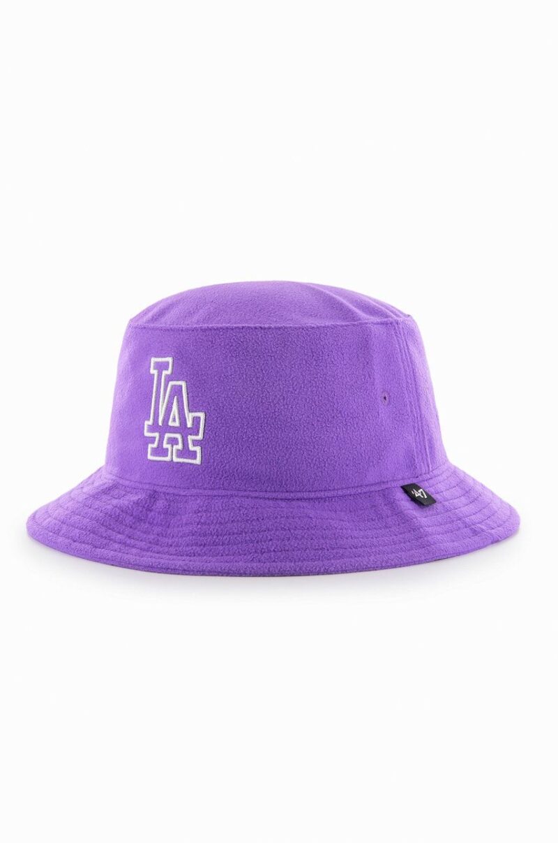 47brand pălărie MLB Los Angeles Dodgers culoarea violet