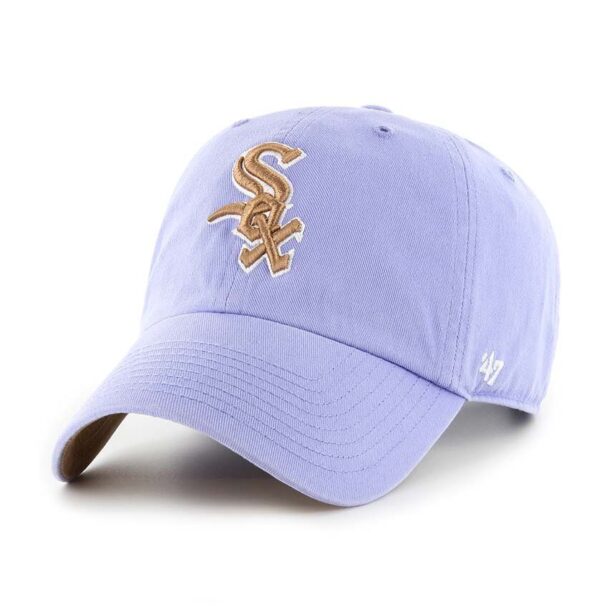 47brand sapca MLB Chicago White Sox culoarea violet