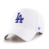 47brand șapcă MLB Los Angeles Dodgers culoarea alb