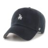 47brand șapcă MLB Los Angeles Dodgers culoarea negru