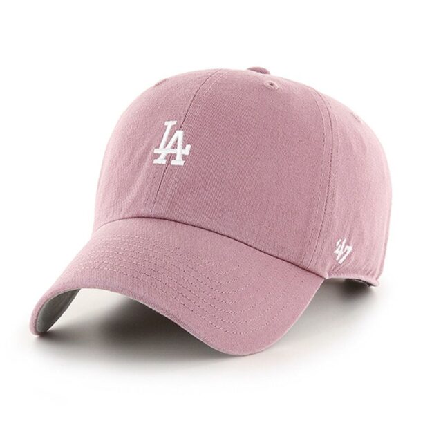 47brand șapcă MLB Los Angeles Dodgers culoarea roz