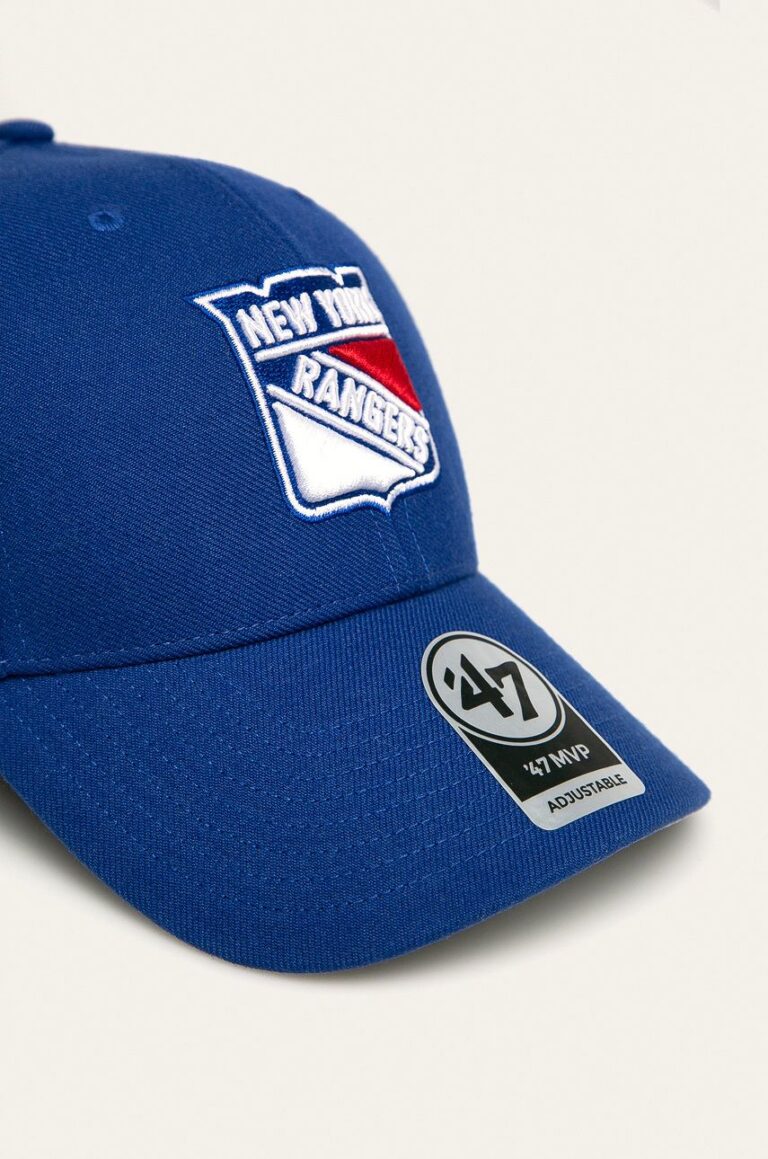 47brand șapcă MLB New York Rangers H-MVP13WBV-RY preţ