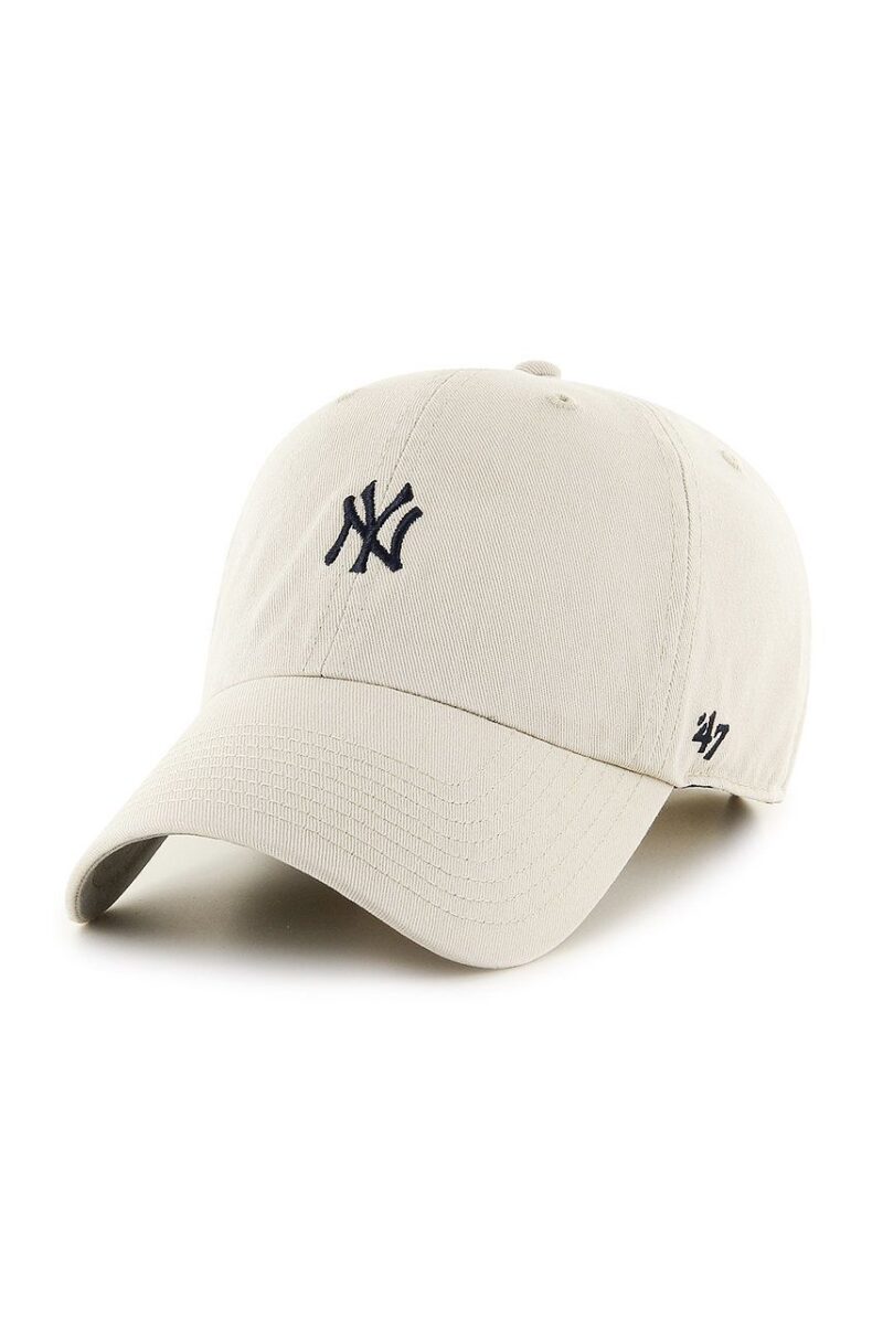 47brand șapcă MLB New York Yankees culoarea alb