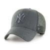 47brand șapcă MLB New York Yankees culoarea gri