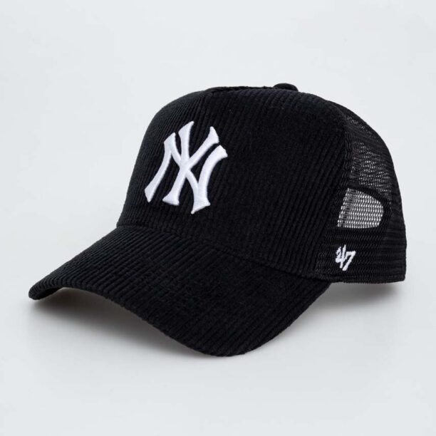 47brand sapca MLB New York Yankees culoarea negru