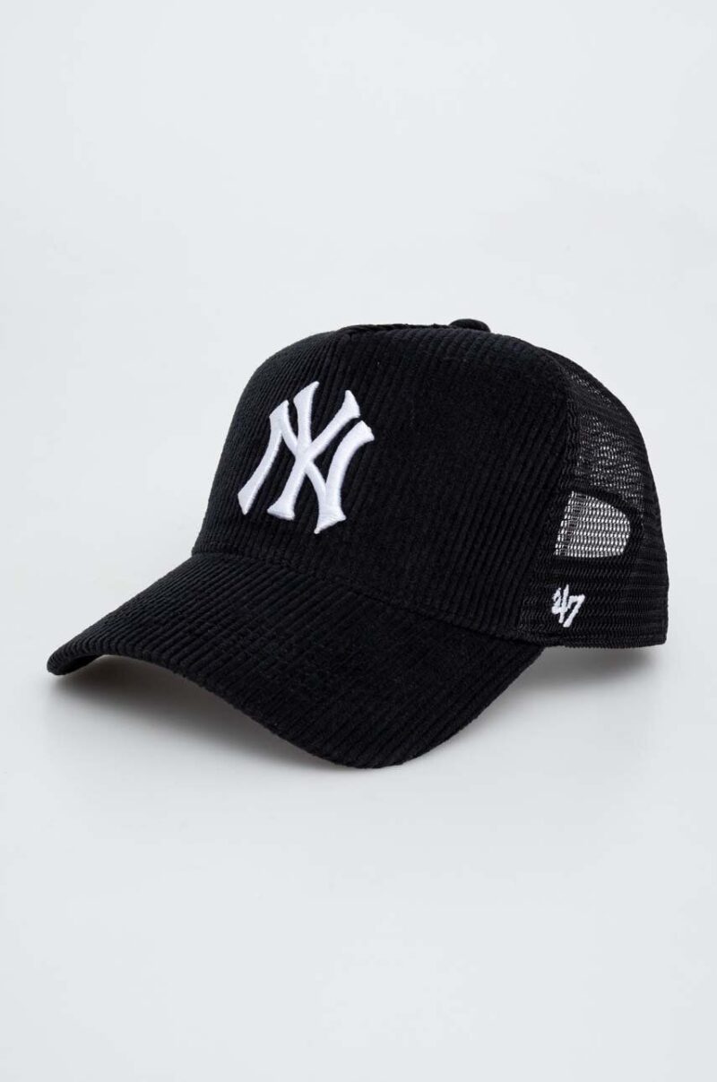 47brand sapca MLB New York Yankees culoarea negru