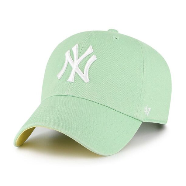 47brand șapcă MLB New York Yankees culoarea verde