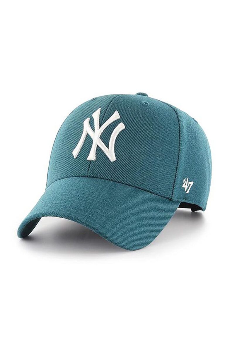 47brand șapcă MLB New York Yankees culoarea verde