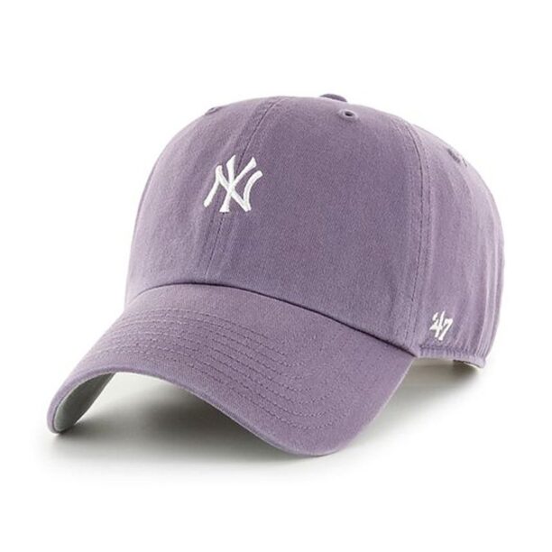 47brand sapca Mlb New York Yankees culoarea violet