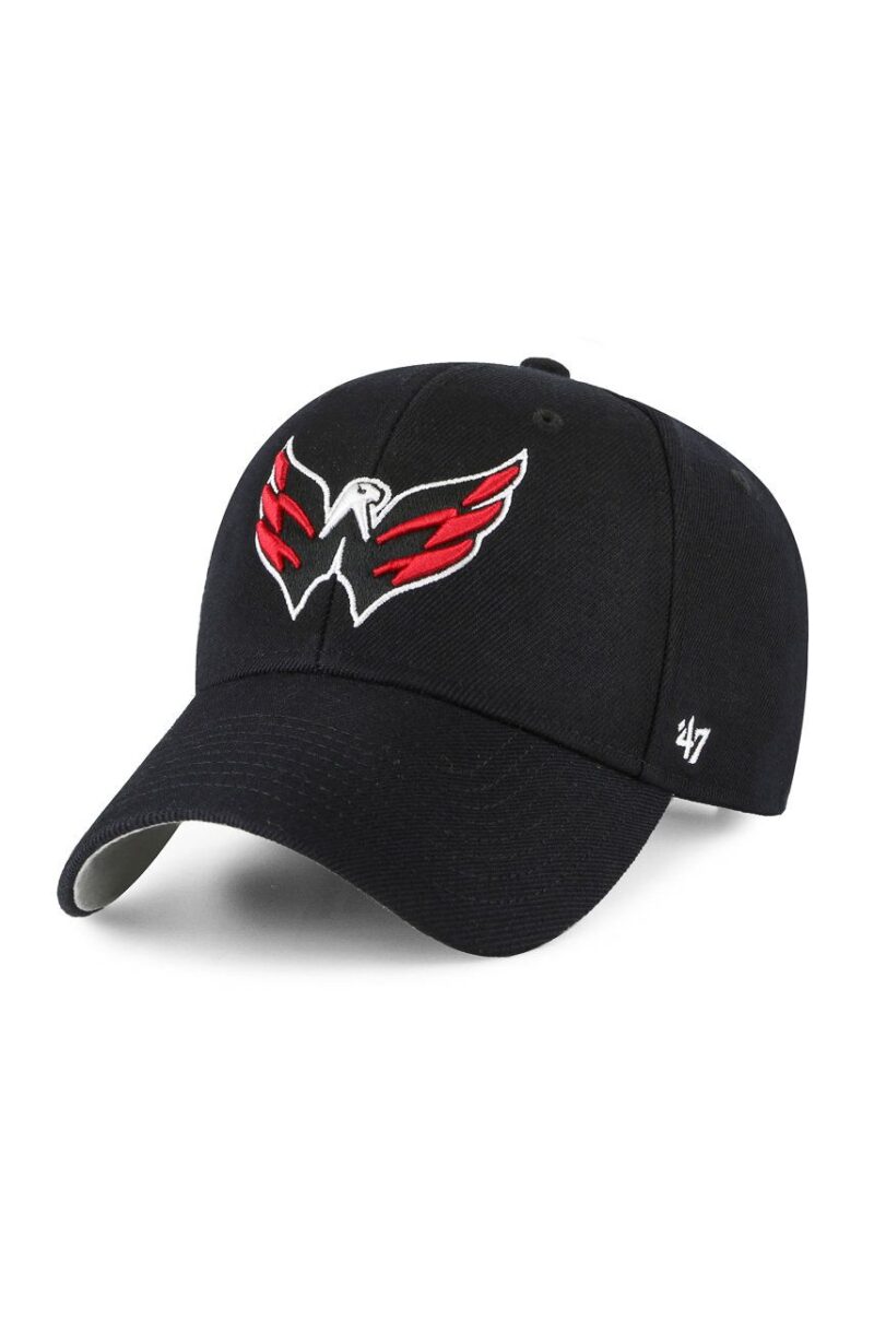 47brand șapcă NHL Washington Capitals culoarea negru