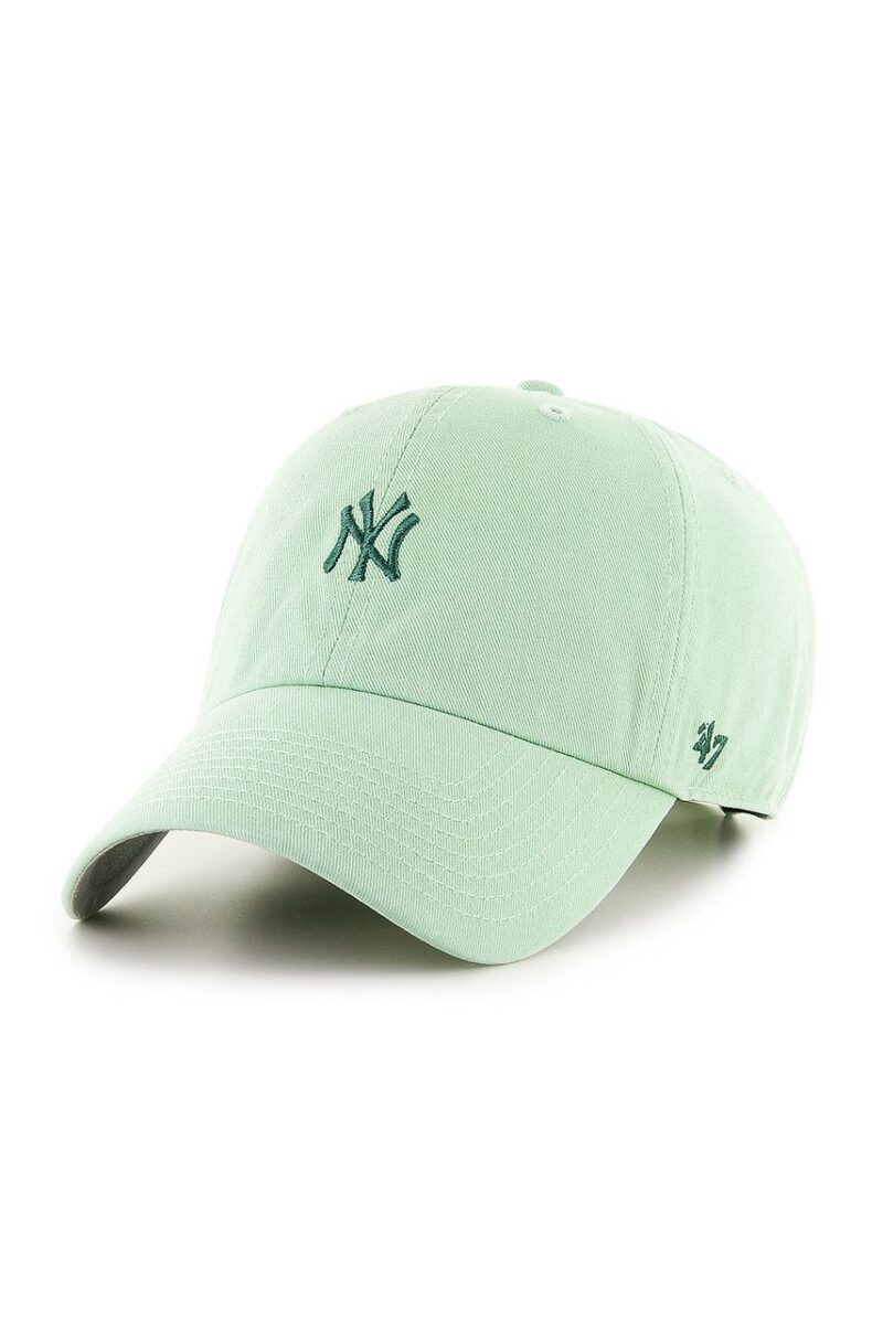 47brand șapcă New York Yankees culoarea verde