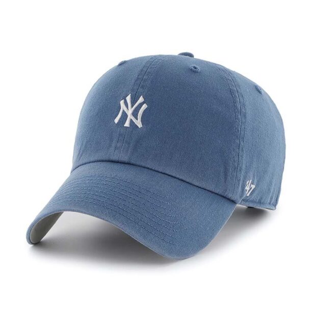 47brand șapcă de baseball din bumbac MLB New York Yankees cu imprimeu  B-BSRNR17GWS-TB