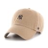 47brand șapcă de baseball din bumbac MLB New York Yankees culoarea bej