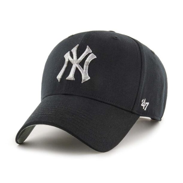 47brand șapcă de baseball din bumbac MLB New York Yankees culoarea negru