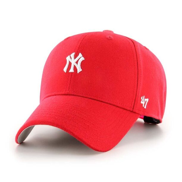 47brand șapcă de baseball din bumbac MLB New York Yankees culoarea rosu