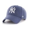 47brand șapcă din amestec de lână MLB New York Yankees culoarea violet