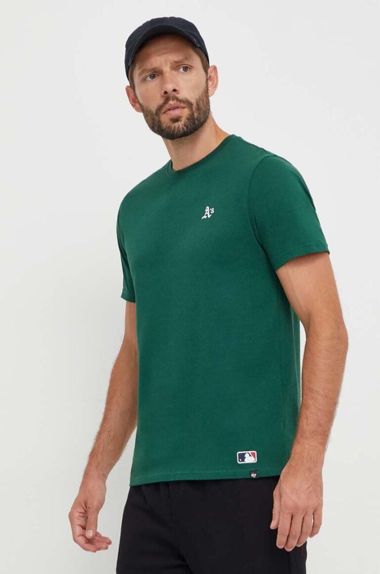 47brand tricou din bumbac MLB Oakland Athletics barbati