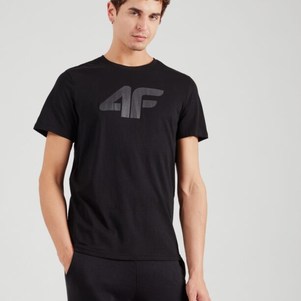 4F Tricou funcțional  gri / negru