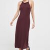 4F rochie culoarea bordo