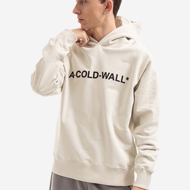 A-COLD-WALL* hanorac de bumbac Essential Logo Hoodie bărbați