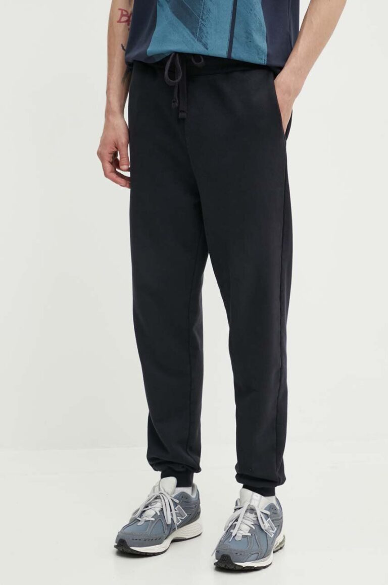 A-COLD-WALL* pantaloni de trening din bumbac Essential Sweatpant culoarea negru