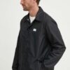 A.P.C. geacă cu aspect de cămașă Blouson Aleksi culoarea negru