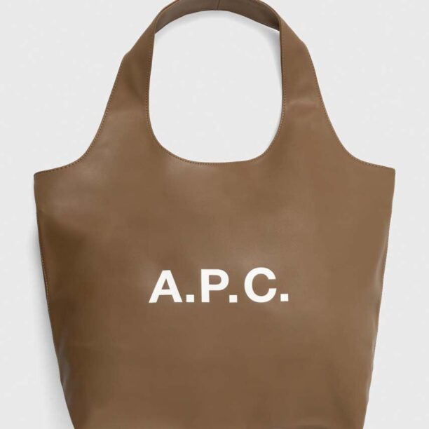 A.P.C. geanta Ninon culoarea negru preţ