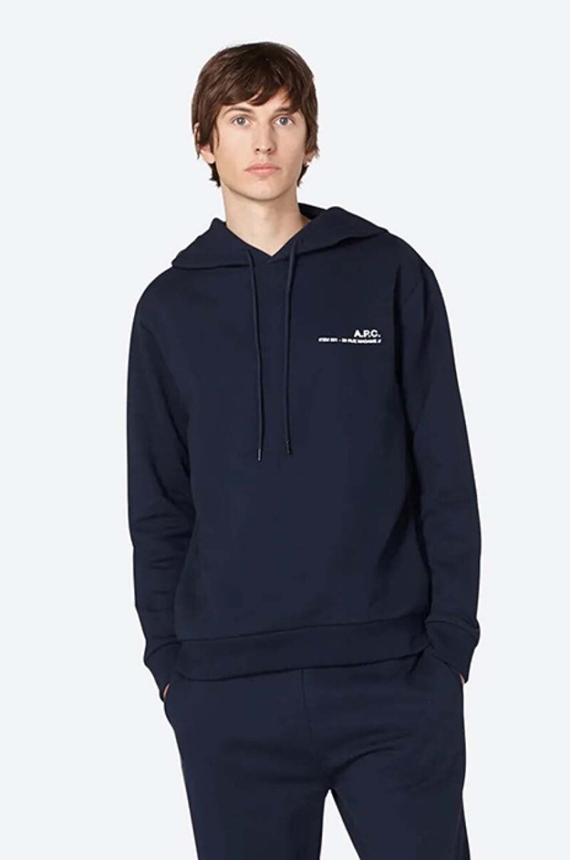 A.P.C. hanorac de bumbac Hoodie Item bărbați