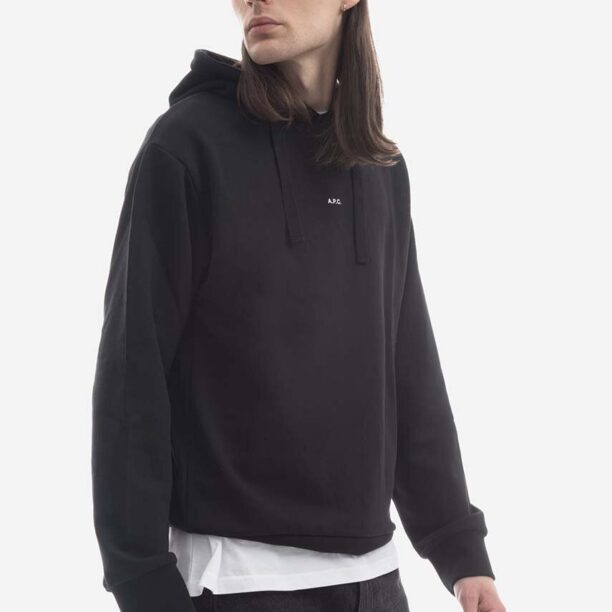 A.P.C. hanorac de bumbac Hoodie Larry bărbați