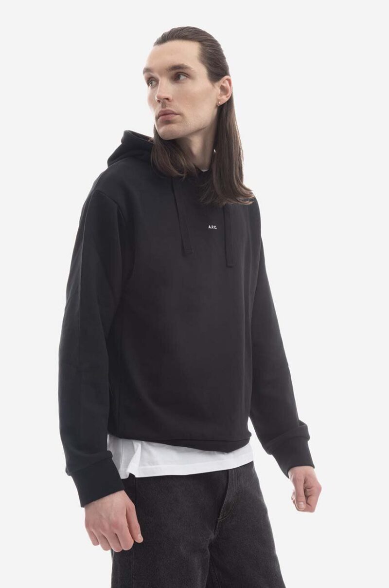 A.P.C. hanorac de bumbac Hoodie Larry bărbați