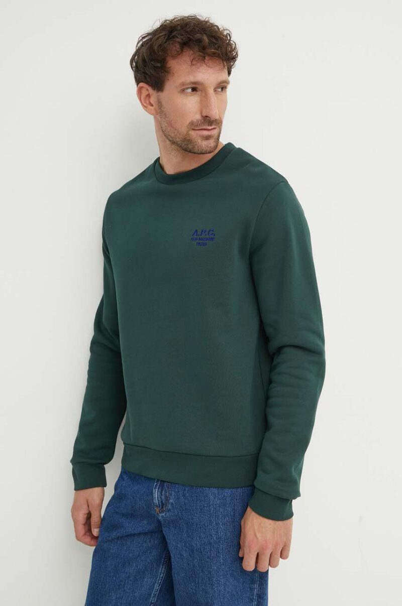 A.P.C. hanorac de bumbac Sweat Rider bărbați