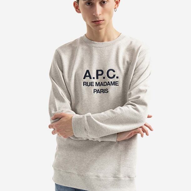 A.P.C. hanorac de bumbac Sweat Rufus bărbați