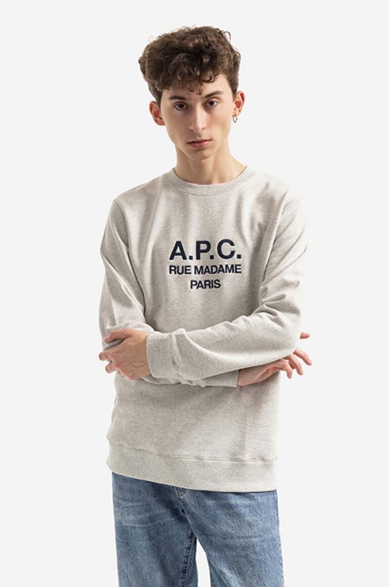 A.P.C. hanorac de bumbac Sweat Rufus bărbați