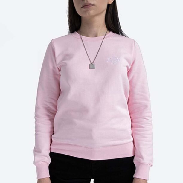 A.P.C. hanorac de bumbac Sweat Skye femei