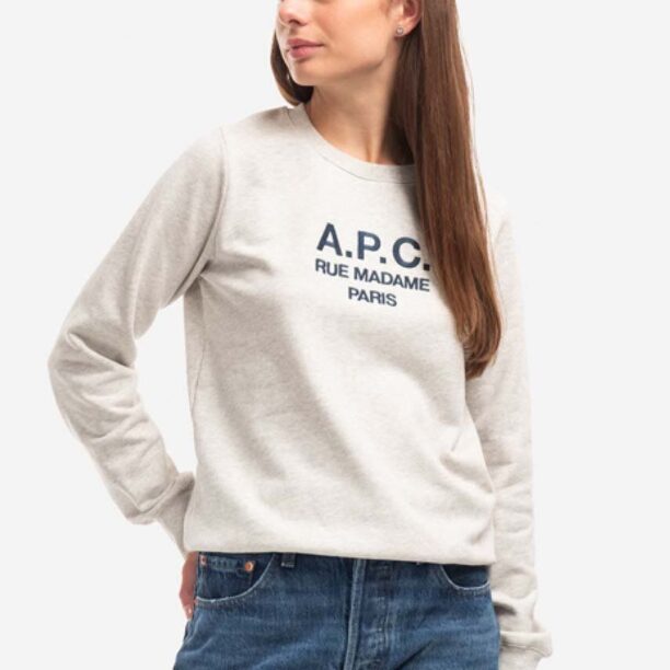 A.P.C. hanorac de bumbac Sweat Tina femei