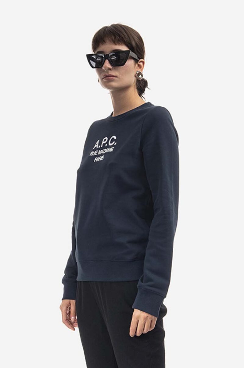 A.P.C. hanorac de bumbac Sweat Tina femei